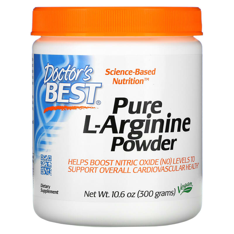 Doctor's Best Pure L-Arginine Powder 10.6 oz (300 g) 1 Doctor's Best Pure L-Arginine Powder 10.6 oz (300 g) 753950003743