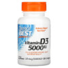 Doctor's Best Vitamin D3 125 mcg (5,000 IU) 180 Softgels 2 Doctor's Best Vitamin D3 125 mcg (5.000 IU) 180 Softgels 753950002180