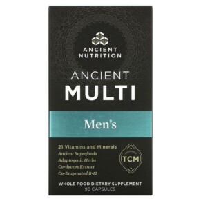 Dr. Axe / Ancient Nutrition Ancient Multi Men's 90 Capsules 816401023230