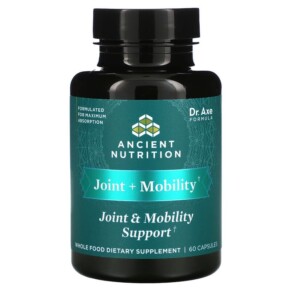 Dr. Axe / Ancient Nutrition Joint + Mobility Support 60 Capsules 816401025562