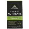 Dr. Axe / Ancient Nutrition Vitamin E 60 viên 3 Dr. Axe / Ancient Nutrition Vitamin E 60 Capsules 816401023384