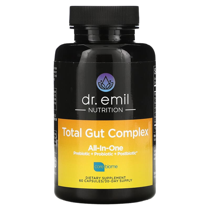 Dr. Emil Nutrition Total Gut Complex 60 Capsules 1 Dr. Emil Nutrition Total Gut Complex 60 Capsules 850002956580