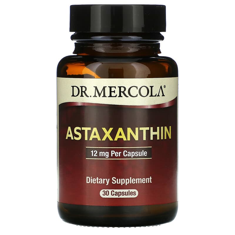 Dr. Mercola Astaxanthin 12 mg 30 Capsules 1 Dr. Mercola Astaxanthin 12 mg 30 Capsules 810487031301