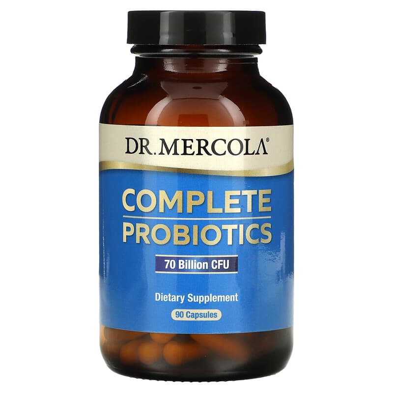 Dr. Mercola Complete Probiotics 70 Billion CFU 90 Capsules 1 Dr. Mercola Complete Probiotics 70 Billion CFU 90 Capsules 813006013178