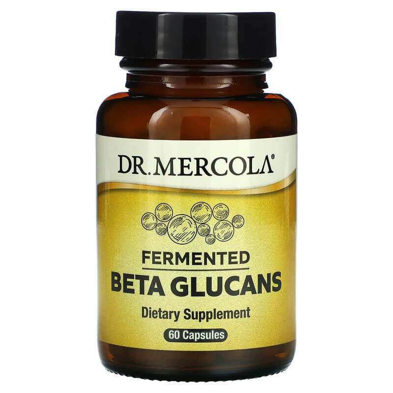 Dr. Mercola Fermented Beta Glucans 60 Capsules 1 Dr. Mercola Fermented Beta Glucans 60 Capsules 810487031547