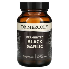 Dr. Mercola Fermented Black Garlic 60 Capsules 813006015820