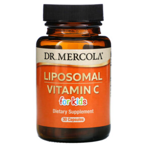 Dr. Mercola Liposomal Vitamin C for Kids 30 Capsules 810487031493