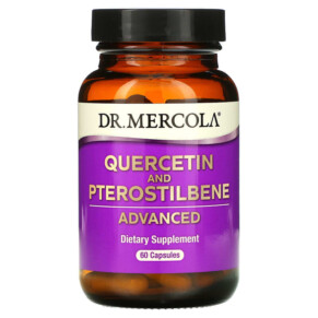 Dr. Mercola Quercetin and Pterostilbene Advanced 60 Capsules 810487031721