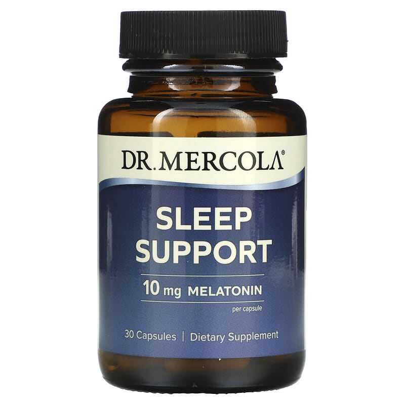 Dr. Mercola Sleep Support 10 mg 30 Capsules 1 Dr. Mercola Sleep Support 10 mg 30 Capsules 810094210458