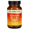 Dr. Mercola Vitamins D3 & K2 90 viên 2 Dr. Mercola Vitamins D3 & K2 90 Capsules 813006019965