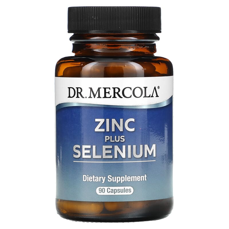 Dr. Mercola Zinc Plus Selenium 90 viên 1 Dr. Mercola Zinc Plus Selenium 90 Capsules 810487031523