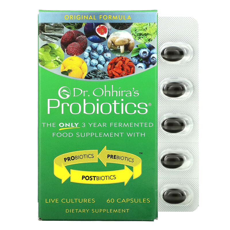 Dr. Ohhira's Essential Formulas Inc. Probiotics Original Formula 60 Capsules 1 Dr. Ohhira's Essential Formulas Inc. Probiotics Original Formula 60 Capsules 695927121251