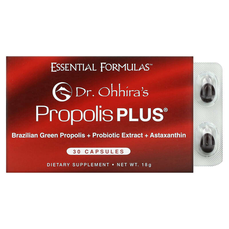 Dr. Ohhira's Essential Formulas Inc. Propolis Plus 30 Capsules 1 Dr. Ohhira's Essential Formulas Inc. Propolis Plus 30 Capsules 695927121138