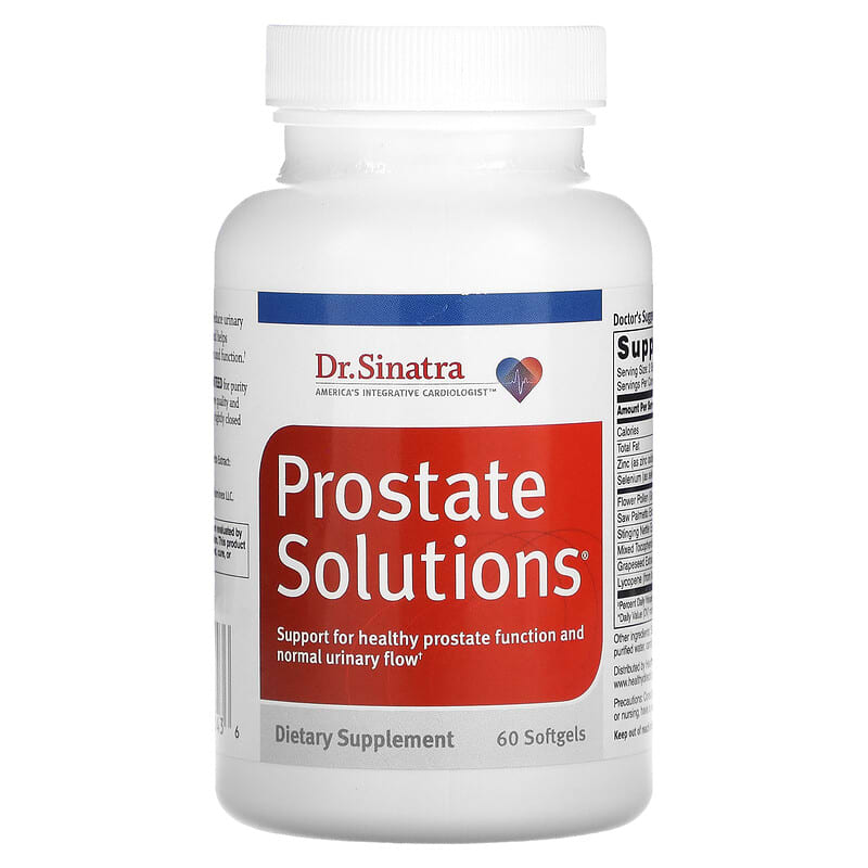 Dr. Sinatra Prostate Solutions 60 Softgels 1 Dr. Sinatra Prostate Solutions 60 Softgels 678829201436