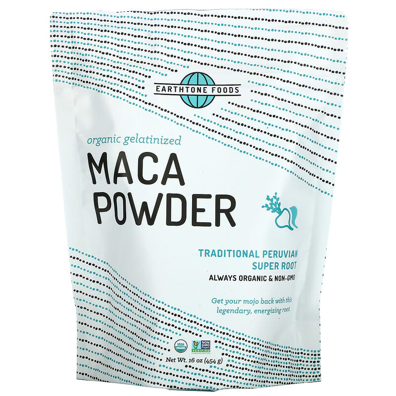 Earthtone Foods Organic Gelatinized Maca Powder 16 oz (454 g) 1 Earthtone Foods Organic Gelatinized Maca Powder 16 oz (454 g) 760488373859