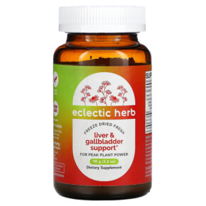 Eclectic Institute Freeze Dried Fresh Liver & Gallbladder Support 3.2 oz (90 g) 023363379217