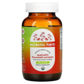 Eclectic Institute Freeze-Dried Fresh Quercetin Flavonoid Complex 3.2 oz (90 g) 023363379279