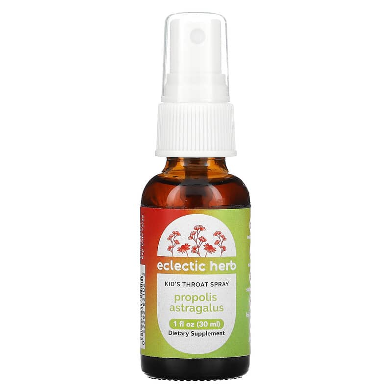 Eclectic Institute Kid's Throat Spray Propolis Astragalus 1 fl oz (30 ml) 1 Eclectic Institute Kid's Throat Spray Propolis Astragalus 1 fl oz (30 ml) 023363631025