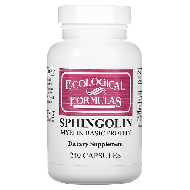 Ecological Formulas Sphingolin 240 Capsules 1 Ecological Formulas Sphingolin 240 Capsules 696859130779