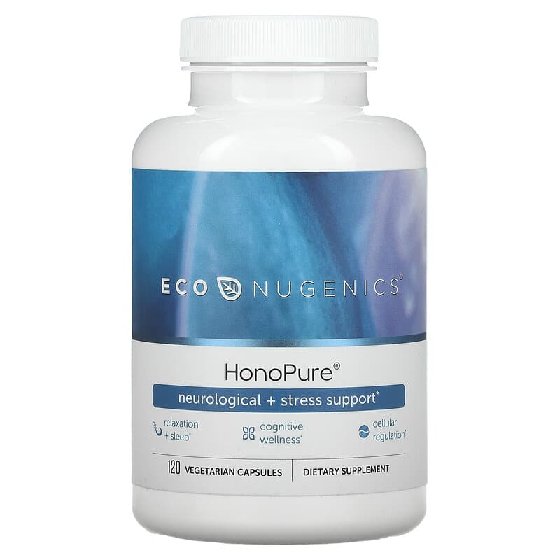 Econugenics HonoPure 120 Vegetarian Capsules 1 Econugenics HonoPure 120 Vegetarian Capsules 892985000010