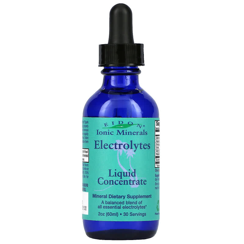 Eidon Mineral Supplements Electrolytes Liquid Concentrate 2 oz (60 ml) 1 Eidon Mineral Supplements Electrolytes Liquid Concentrate 2 oz (60 ml) 640923000406