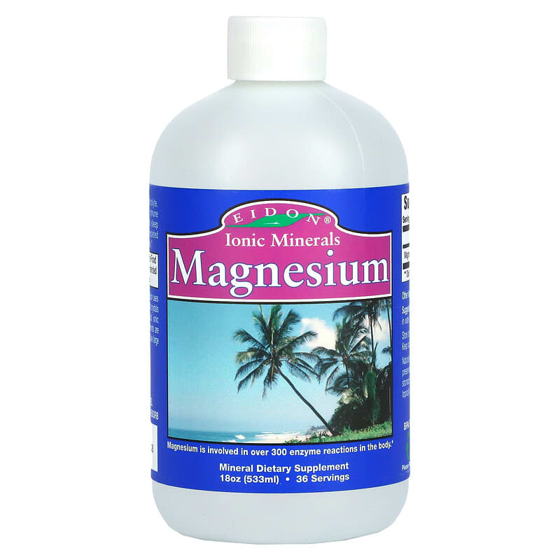Eidon Mineral Supplements Magnesium 18 oz (533 ml) 1 Eidon Mineral Supplements Magnesium 18 oz (533 ml) 640923000086