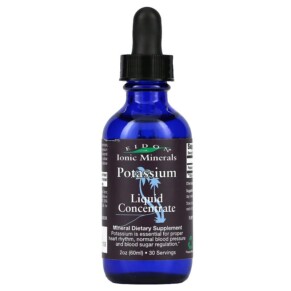 Eidon Mineral Supplements Potassium Liquid Concentrate 2 oz (60 ml) 640923000321
