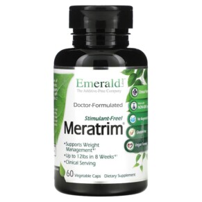 Emerald Laboratories Meratrim Stimulant Free 60 Vegetable Caps 743650104444