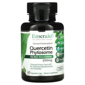 Emerald Laboratories Quercetin Phytosome 250 mg 60 Vegetable Caps 743650003655