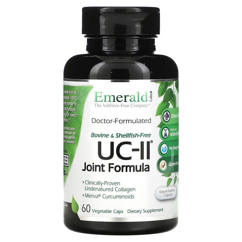 Emerald Laboratories UC-II Joint Formula 60 Vegetable Caps 1 Emerald Laboratories UC-II Joint Formula 60 Vegetable Caps 743650002153