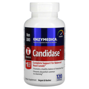 Enzymedica Candidase 120 Capsules 670480201428