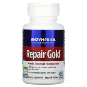 Enzymedica Repair Gold Muscle Tissue and Joint Function 60 Capsules 670480270400