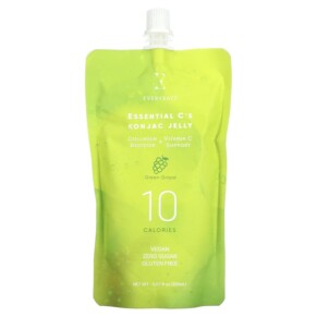 Everydaze Essential C's Konjac Jelly Green Grape 5.07 fl oz (150 ml) 8809432533320