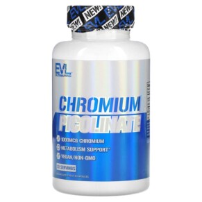 EVLution Nutrition Chromium Picolinate 1.000 mcg 30 Capsules 818901027763