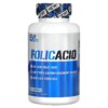 EVLution Nutrition Folic Acid 800 mcg 120 Tablets 3 EVLution Nutrition Folic Acid 800 mcg 120 Tablets 818901027114