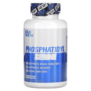 EVLution Nutrition Phosphatidyl Serine 60 Veggie Capsules 818901027534