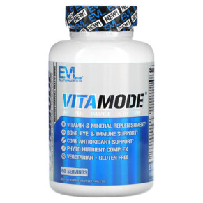 EVLution Nutrition VitaMode High Performance Multivitamin 120 Tablets 682055552415