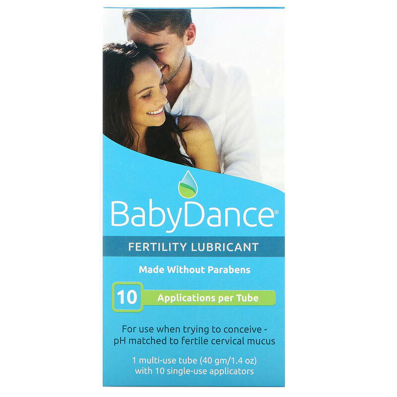 Fairhaven Health Baby Dance Fertility Lubricant 1 Multi-Use Tube with 10 Single-Use Applicators 1 Fairhaven Health Baby Dance Fertility Lubricant 1 Multi-Use Tube with 10 Single-Use Applicators 896593002497