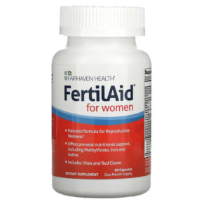 Fairhaven Health FertilAid for Women 90 Capsules 895749000042