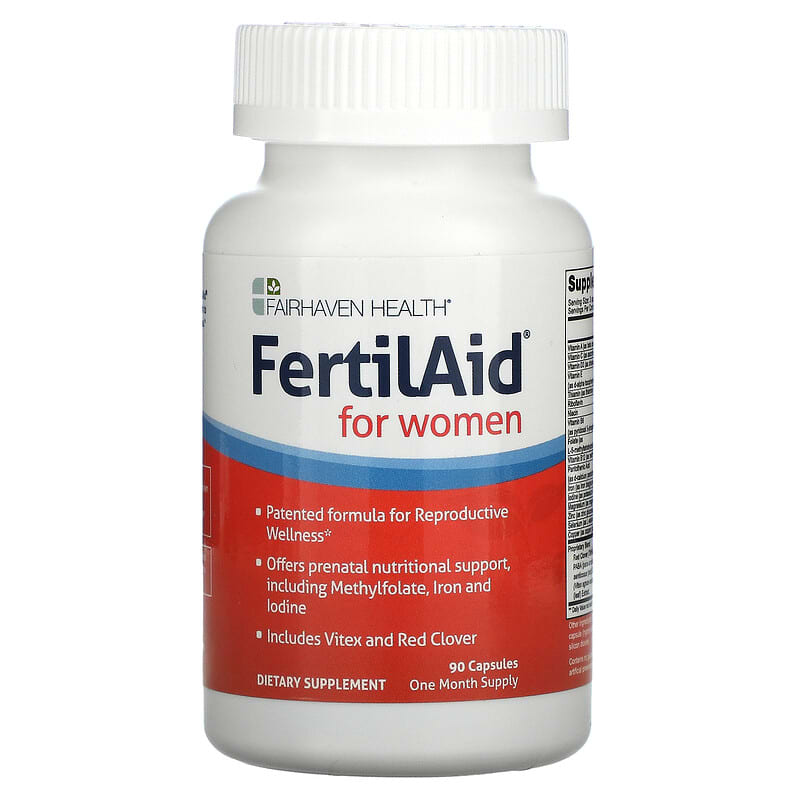 Fairhaven Health FertilAid for Women 90 Capsules 1 Fairhaven Health FertilAid for Women 90 Capsules 895749000042