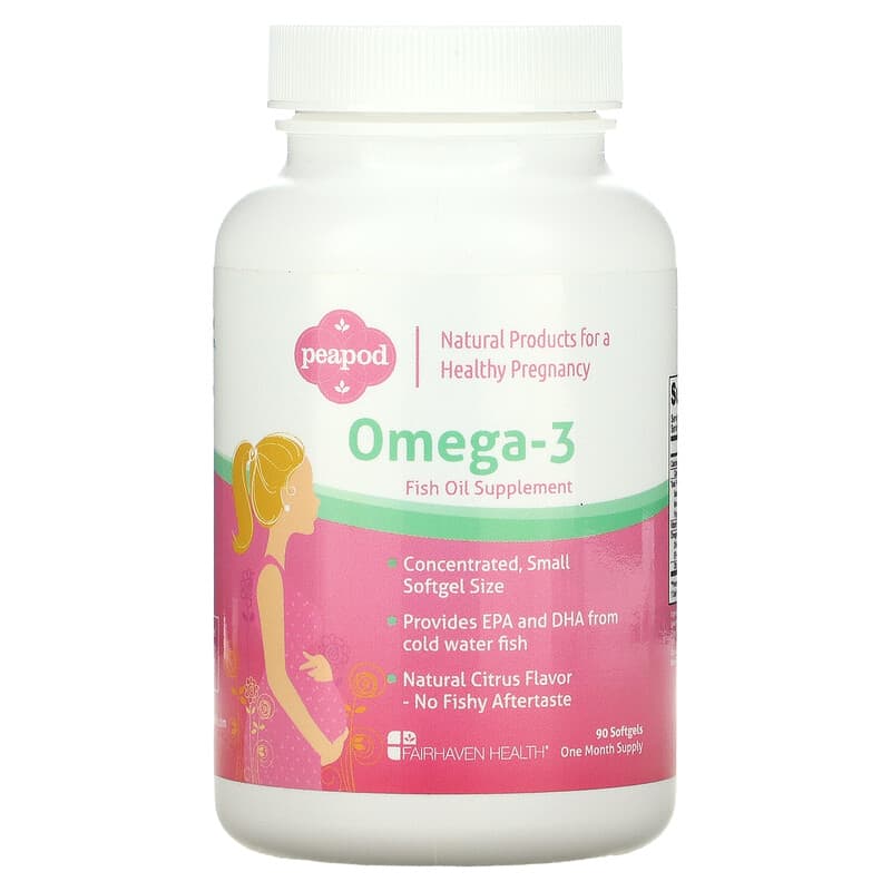 Fairhaven Health PeaPod Omega 3 90 Softgels 1 Fairhaven Health PeaPod Omega 3 90 Softgels 895749000110