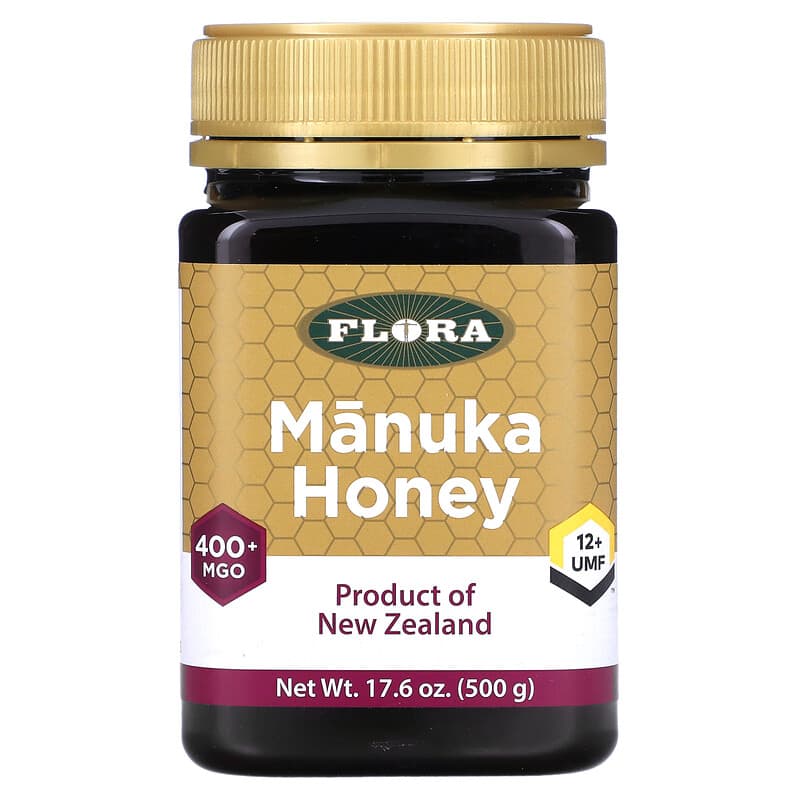 Flora Manuka Honey MGO 400+ 17.6 oz (500 g) 1 Flora Manuka Honey MGO 400+ 17.6 oz (500 g) 061998630273