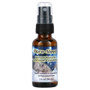 Flower Essence Services Flora-Sleep Flower Essence & Essential Oil 1 oz (30 ml) 782932151196