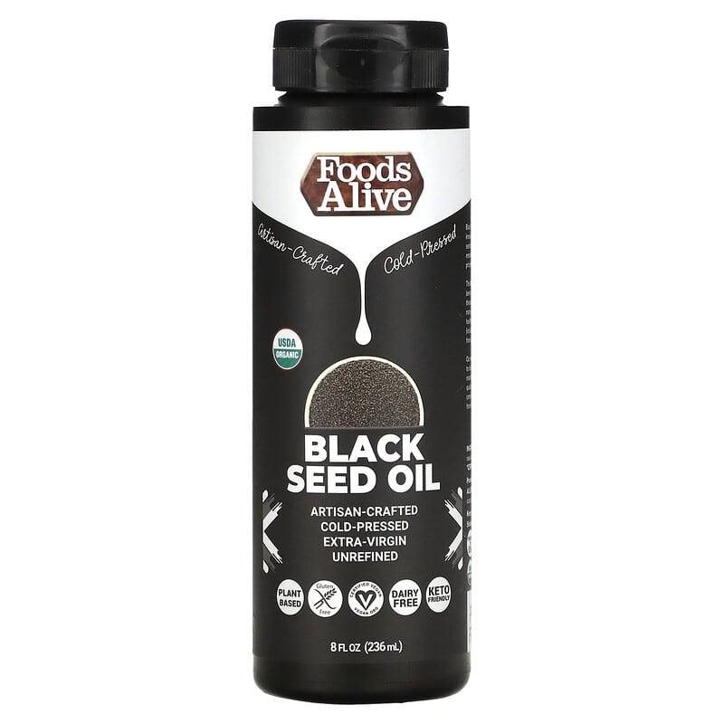 Foods Alive Organic Black Seed Oil 8 fl oz (236 ml) 1 Foods Alive Organic Black Seed Oil 8 fl oz (236 ml) 891551000645