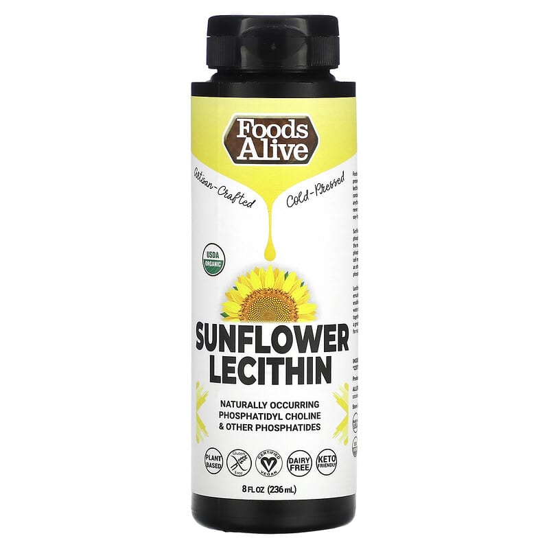 Foods Alive Sunflower Lecithin 8 fl oz (236 ml) 1 Foods Alive Sunflower Lecithin 8 fl oz (236 ml) 850008080098
