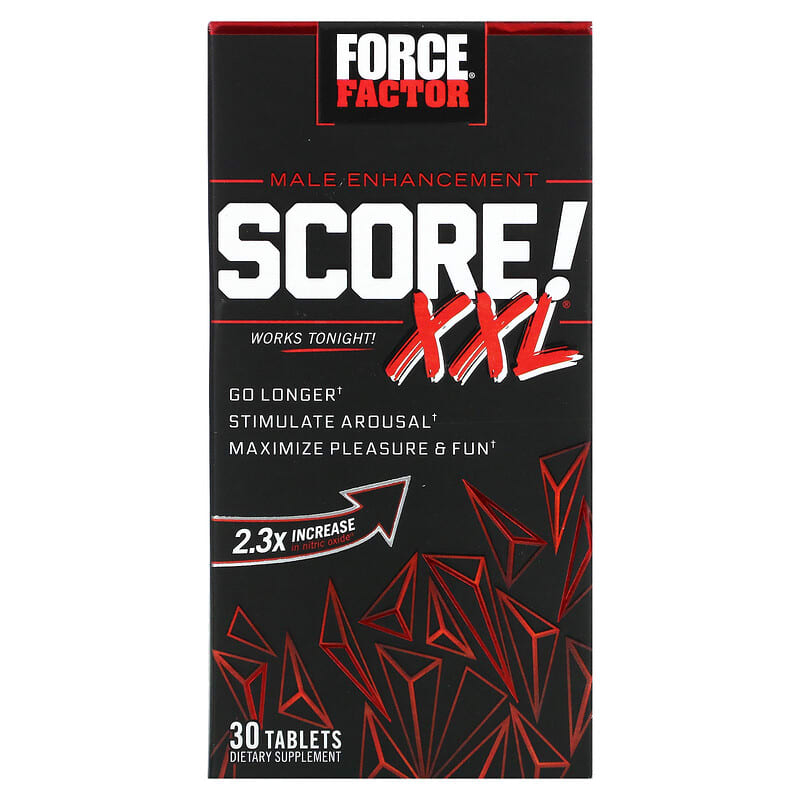 Force Factor SCORE! XXL Male Enhancement 30 viên 1 Force Factor SCORE! XXL Male Enhancement 30 Tablets 818594014804