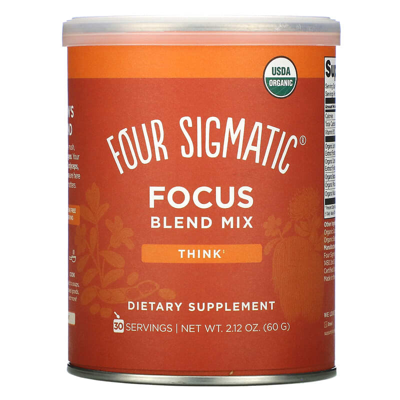Four Sigmatic Focus Blend Mix 2.12 oz (60 g) 1 Four Sigmatic Focus Blend Mix 2.12 oz (60 g) 816897022212