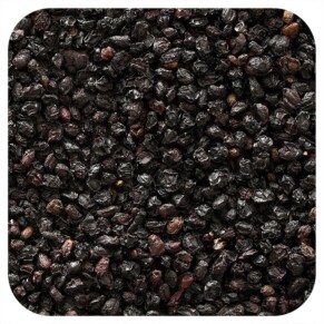 Frontier Co-op Organic Whole European Elderberries 16 oz (453 g) 089836027306