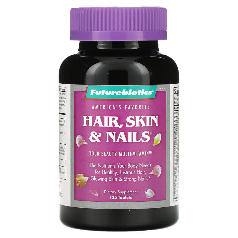 FutureBiotics Hair Skin & Nails 135 viên 1 Futurebiotics Hair Skin & Nails 135 Tablets 049479000494