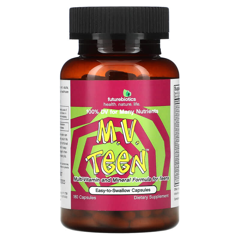 Futurebiotics M.V. Teen 180 Capsules 1 Futurebiotics M.V. Teen 180 Capsules 049479006786